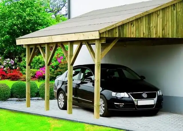 做了停车位就不能做花园?这2种方法,让院子既能停车也有花园