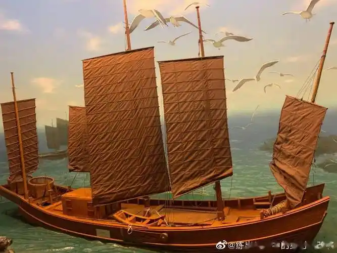 从望海镇到达日本只花了三天三夜时间,创造了当时木帆船航海的最快