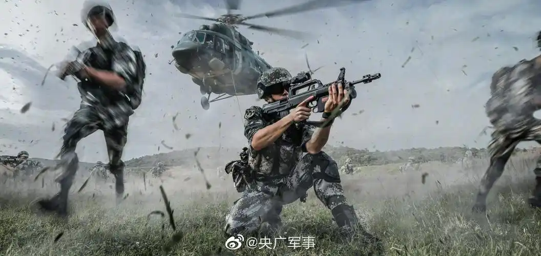 他们是中国人民解放军陆军,他们筑起了一道迷彩的城墙!