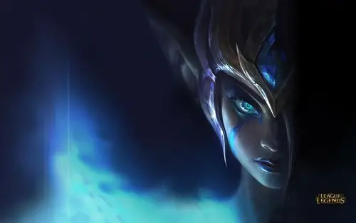 英雄联盟,胜利女神,莫甘娜,堕落天使,皮肤,游戏英雄联盟壁纸图片