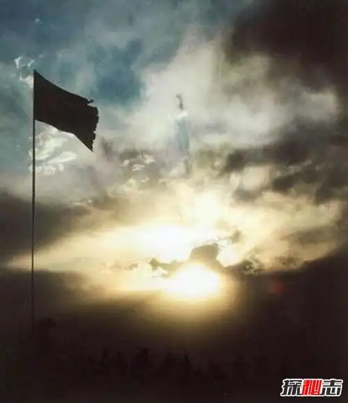 人类拍到的真实神仙图片观世音菩萨现佛光震惊世界