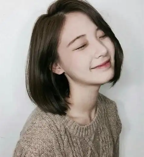 美女短发高清头像图片 女生头像图片大全 -【爱个性】