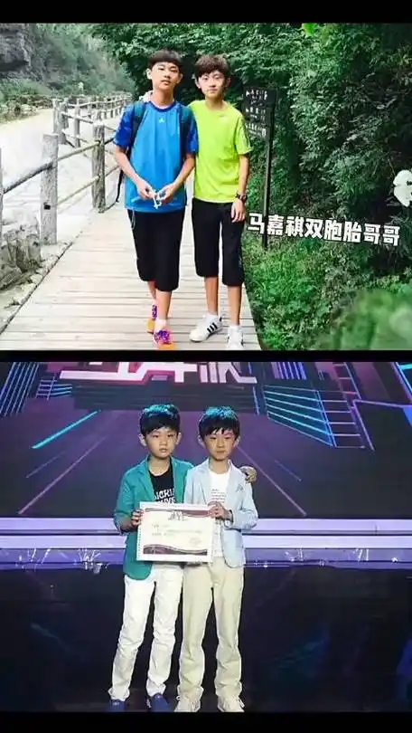 马嘉祺有个双胞胎哥哥