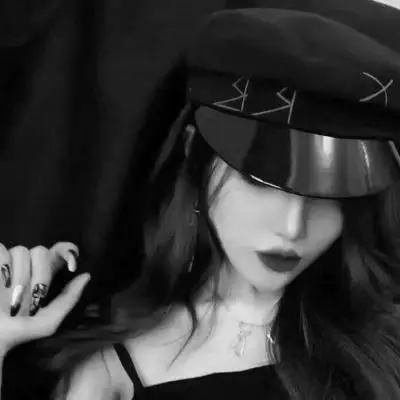 女王头像黑白霸气十足图片没人能主宰你的心