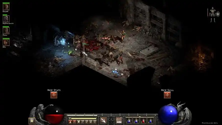 《暗黑破坏神2:重制版》德鲁伊11分钟实机演示公开_游戏堡