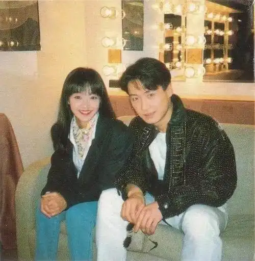 老照片:陈慧娴和黎明