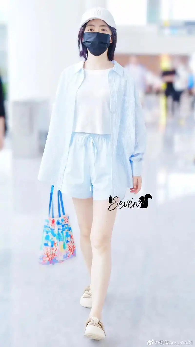 谭松韵 #机场穿搭 #淳曦韵 #向全世界安利谭松韵 韵宝教 - 抖音