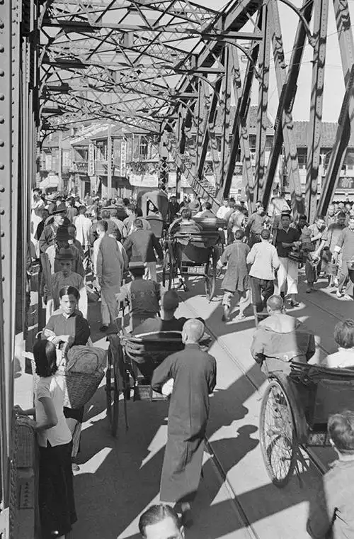 老照片:昔日都会,上世纪三十年代的上海