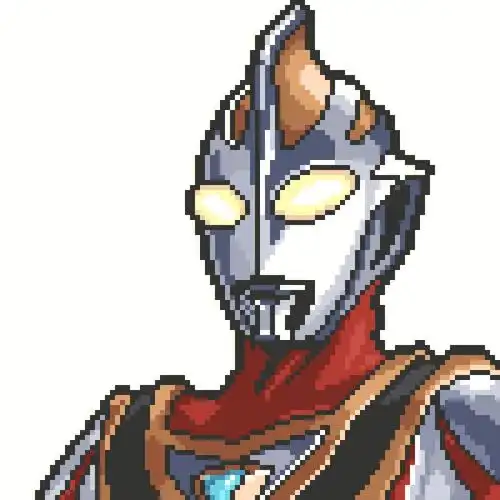 奥特曼像素头像平成三杰盖亚迪迦戴拿