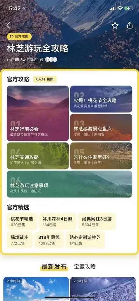 马蜂窝旅游发布林芝"北极星攻略",个性化线下体验同步推出