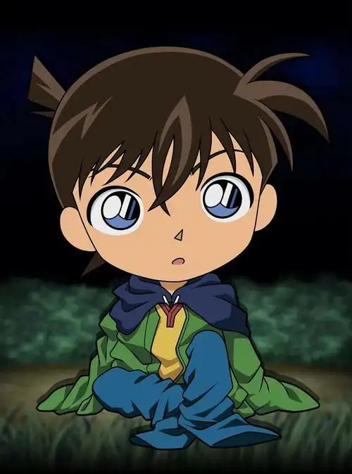 名侦探柯南游戏q版立绘,冲矢昴爱读书,工藤新一缩小了