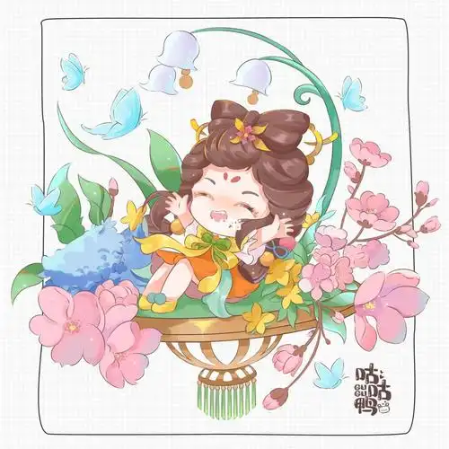 q版人物王者荣耀蔡文姬