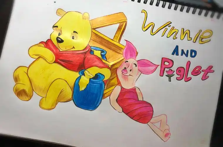 彩铅入门级绘画(附草图)