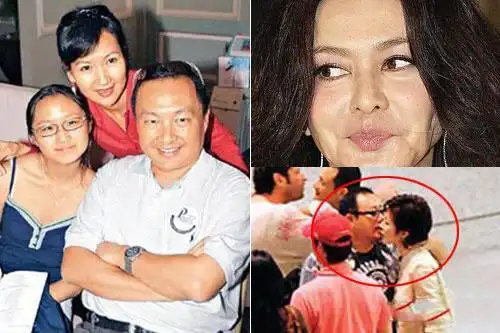 关之琳马清伟当街拥吻不避嫌 黄家诺街头闲逛打发时间