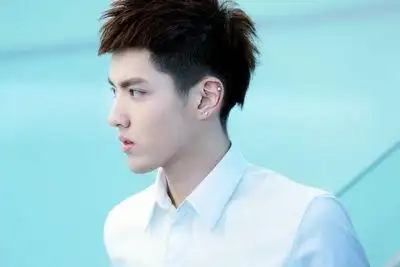 吴亦凡平头发型