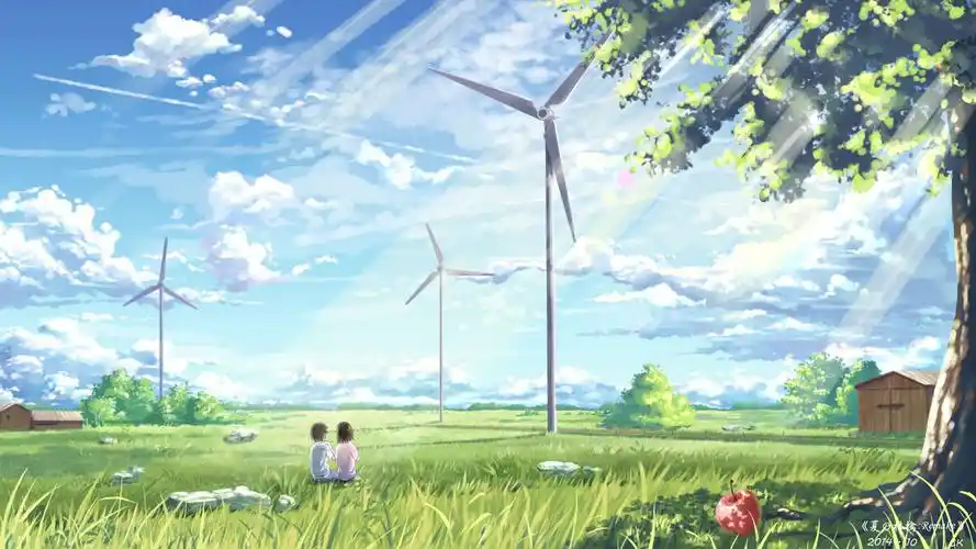 卡通二次元动漫场景唯美高清壁纸高清大图预览1920x1080_卡通动漫下载