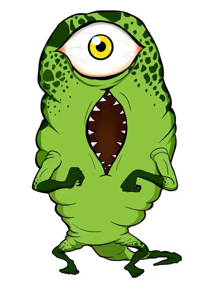 怪物卡通,怪物的卡通画