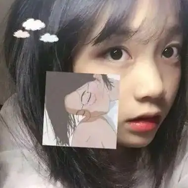 头像女生头像对镜自拍