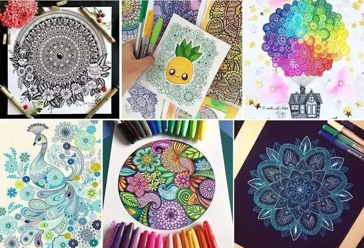 走近线描装饰画异彩纷呈的世界