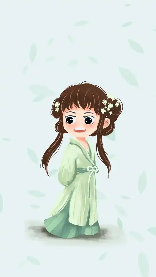 卡通版古风人物