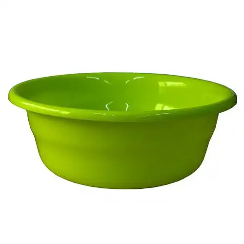 国产6083 时尚塑料脸盆 绿色 385*130cm