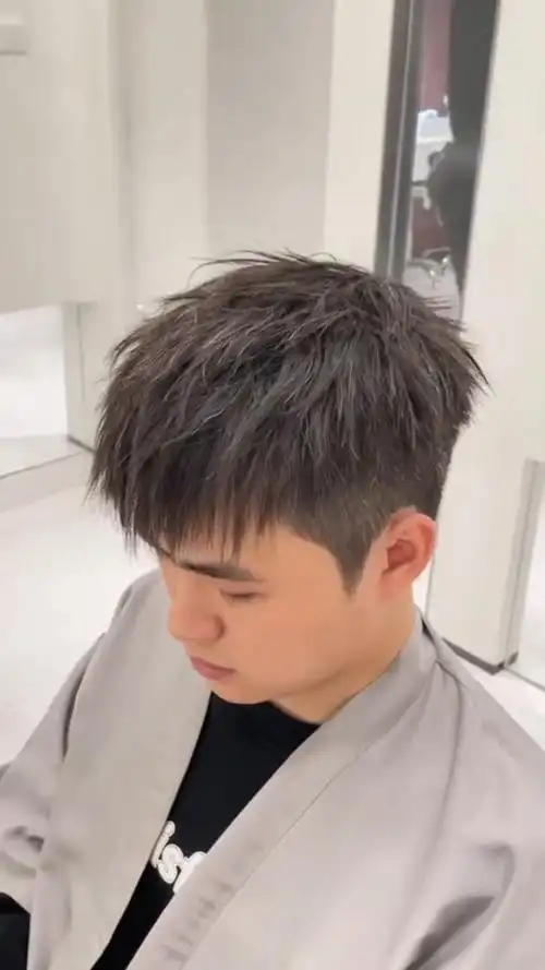 男生发型推荐摩根烫