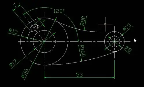 29 综合练习(2)_autocad2010视频教程(第六弦作品)_沐风网