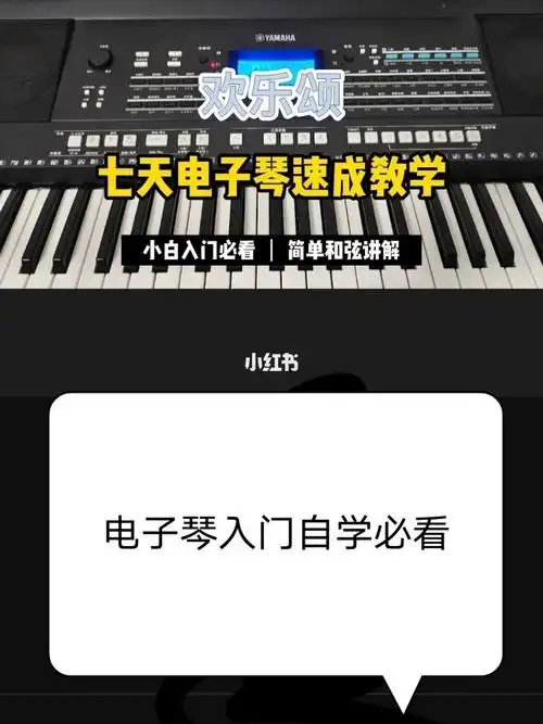 电子琴入门教学第16课欢乐颂