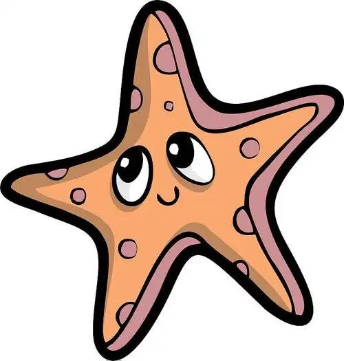 卡通海星