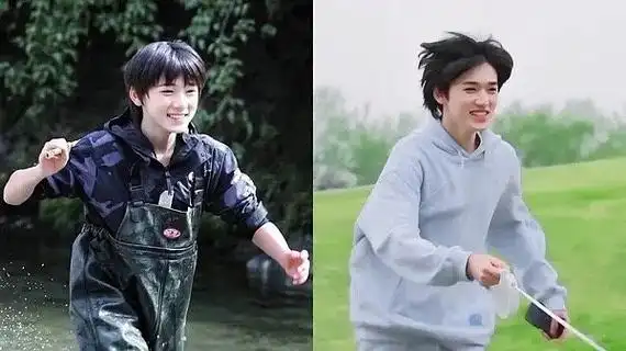 宋亚轩晒小时候照片