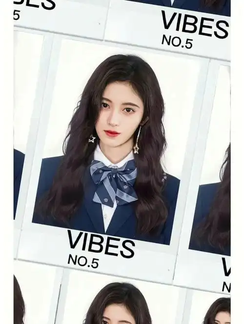 鞠婧祎好绝证件照