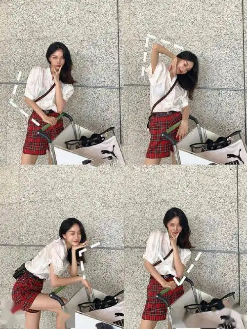 拍照姿势:机场候机拍照攻略