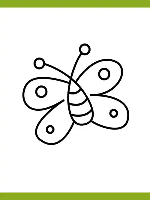 用3和o画蝴蝶很简单