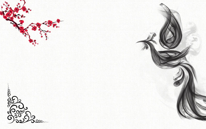 古风古色ppt背景图