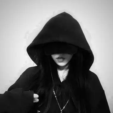 2022最拽超酷女生黑白头像图片