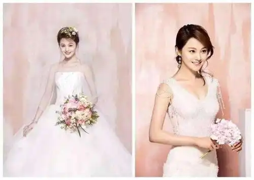 郑爽穿着婚纱和张翰一起上了热搜 网友:要嫁了?