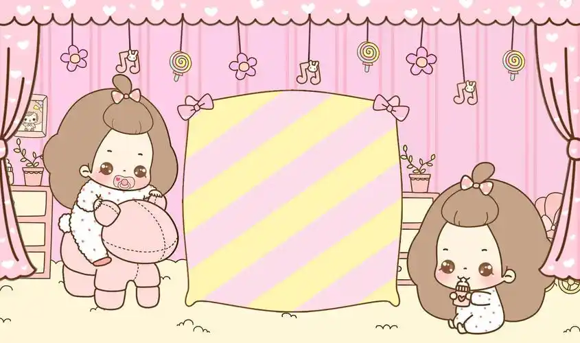 宽屏 桌面 iphone壁纸 萌物 可爱 背景