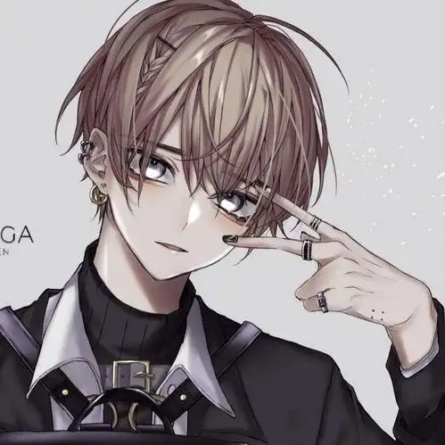 谁有比较好看的高冷动漫男生头像?