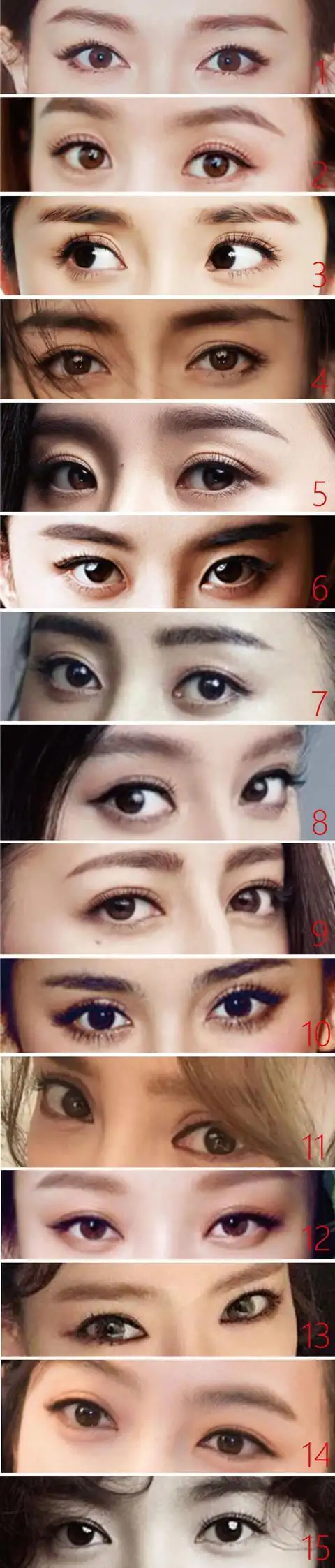 转帖:15位眼睛最美的女明星
