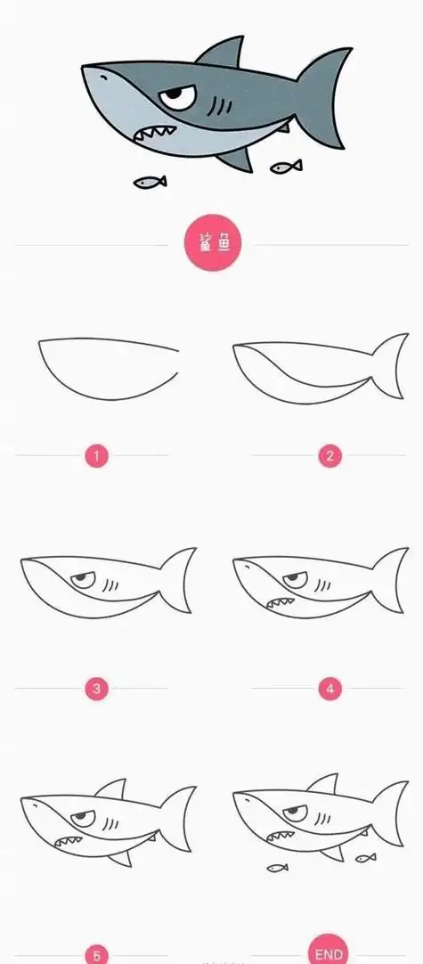 简单动物画简单动物画法