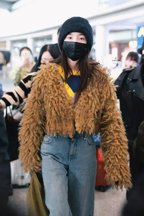 杨幂私服##杨幂式保暖穿搭##今日星拍放送