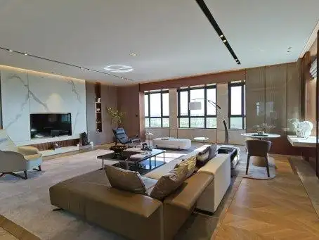 观景豪华大平层 80平米大客厅首付800万 拎包入住北京世家