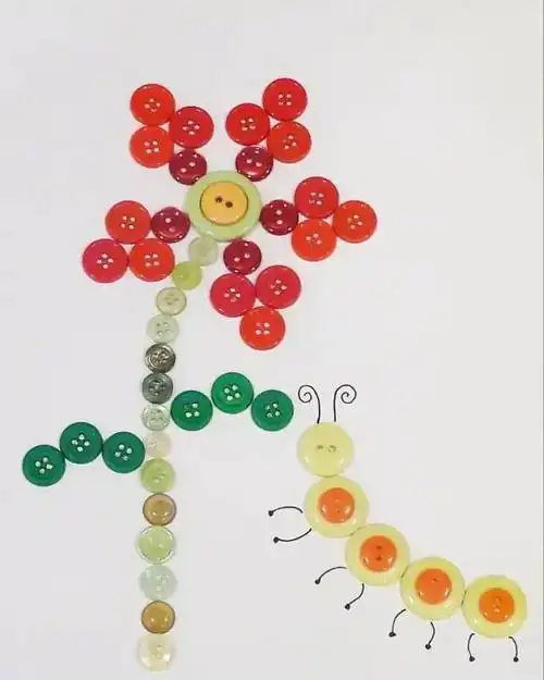 【亲子手工】纽扣手工大全,不知道的老师和家长太low了!