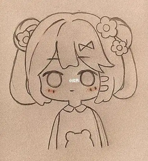 小女孩简笔画简单又漂亮小女孩简笔画简单又漂亮颜色