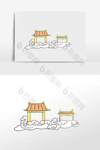 中国风天宫南天门图片