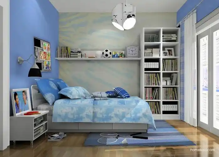 男生小房间装修效果图小男孩的卧室必须这样帅