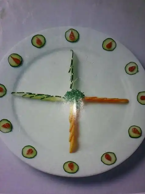 doc简易菜边装饰网红盘子凉菜个性不规则酒店专用造型创意家用商用