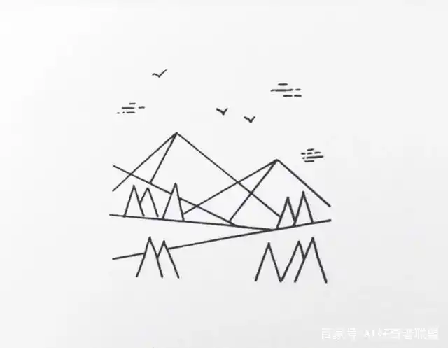 怎么样让简单的线条画出不一样的画?