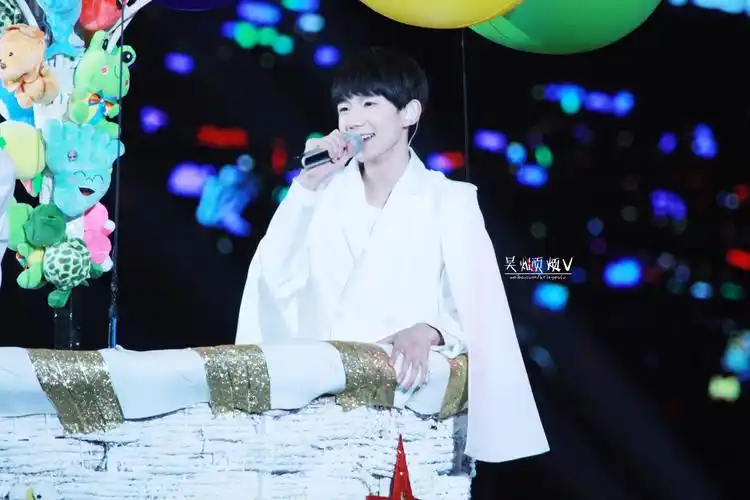 tfboys王源 151231 湖南跨年晚会 cr:吴烦烦v的小号