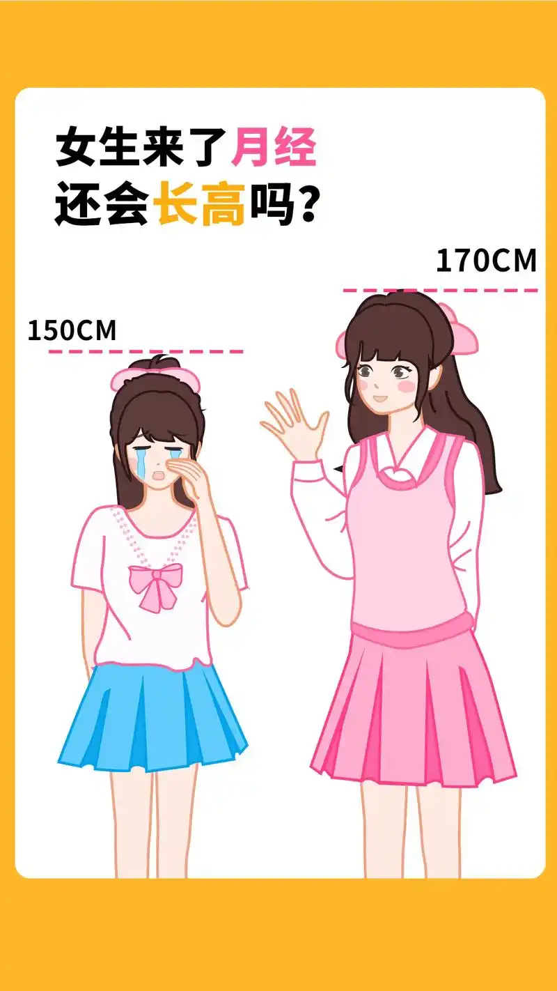 女生来月经,竟然会影响身高?快来测一测你的最终身高吧～ # - 抖音